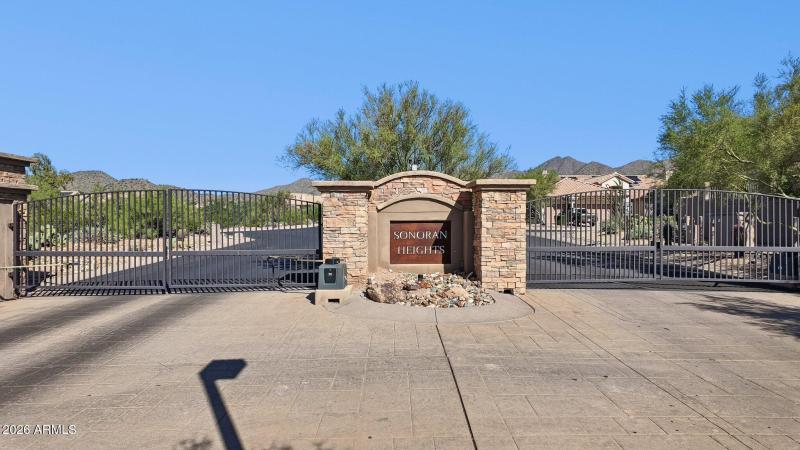 Sonoran Heights gated community