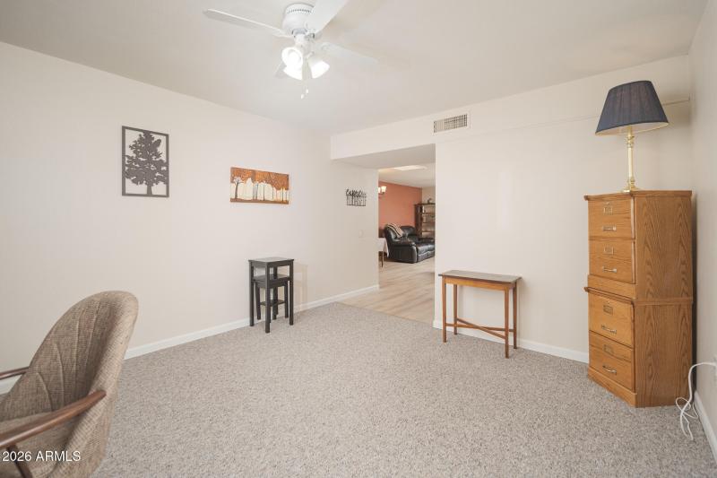 Easily converted to a 3 rd bedroom