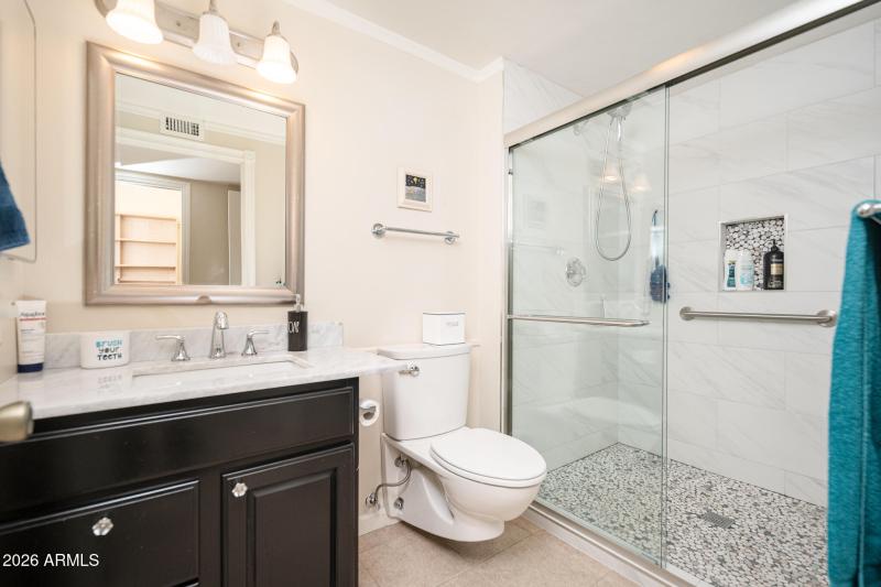 Updated primary bath