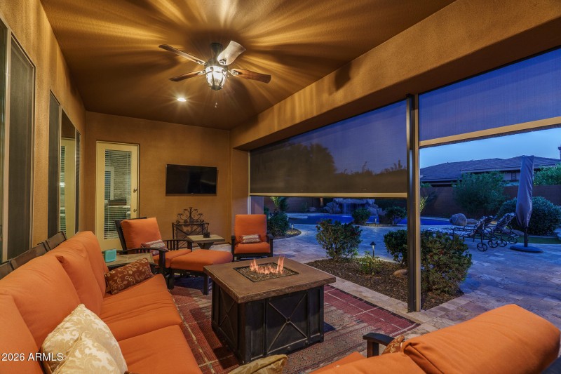 33) MOTORIZED SHADES