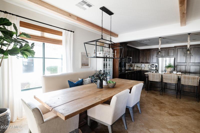 Dining in Great Room