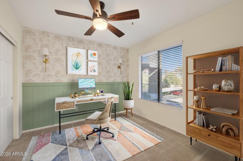 Bed 3 Staged Virtually