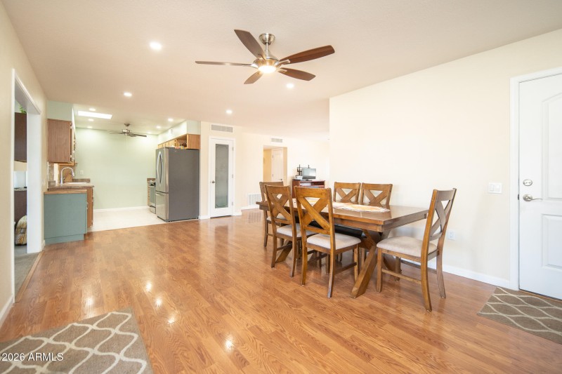 Dining Area to Kitchen
