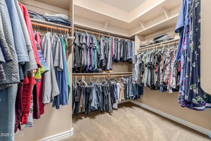 Huge Walk In Closet