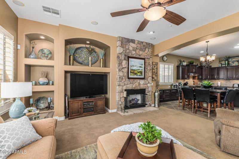 Great Room to Kitchen