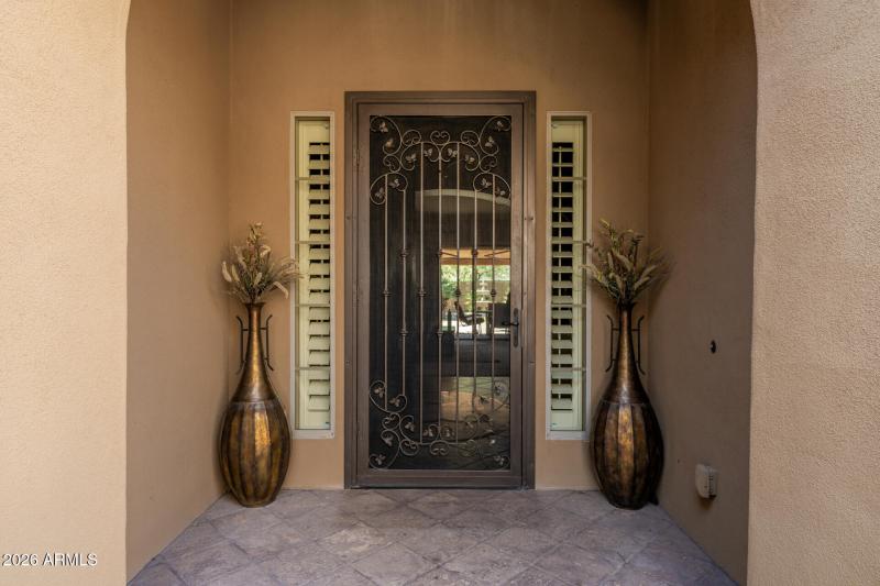 Iron Screen Door