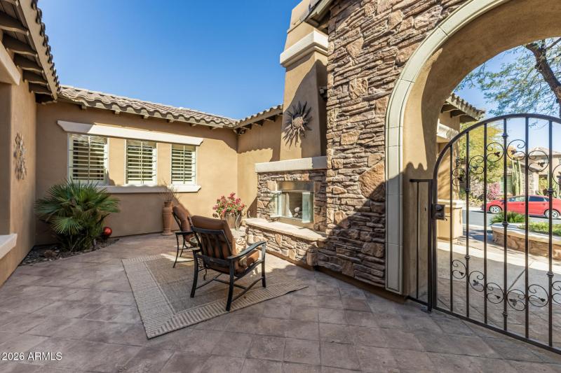 Large Private Courtyard