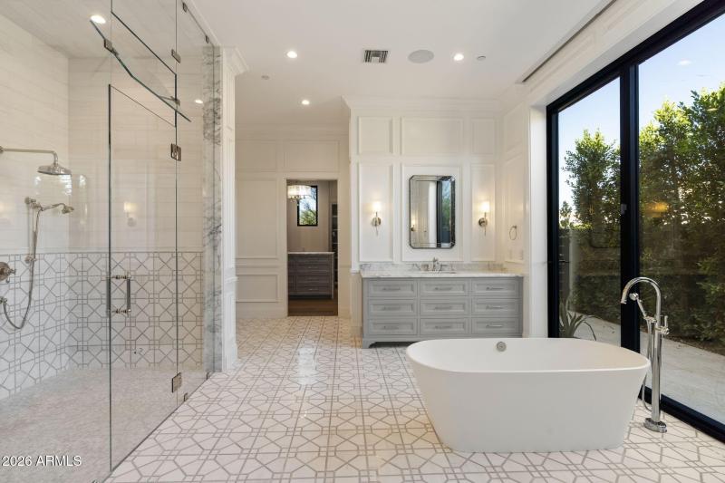 Gorgeous Primary Bathroom