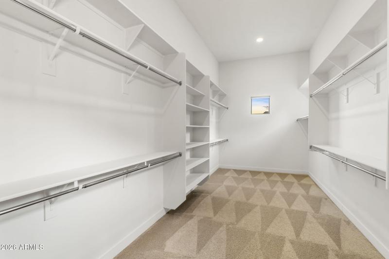 Primary Large Walk-In Closet