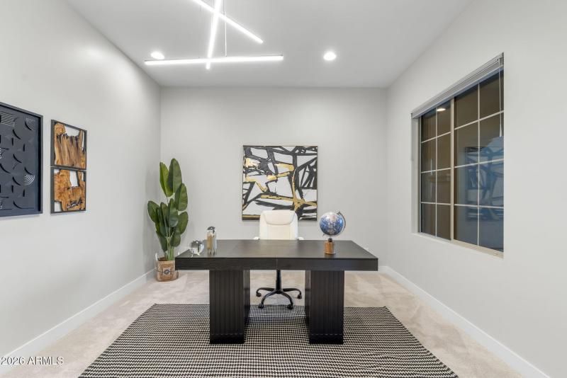 Office Overlooking Front Courtyard