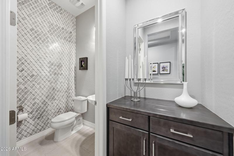 POWDER ROOM DOWNSTAIRS