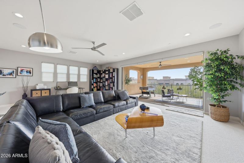 UPSTAIRS FULL ACCESS PATIO SLIDER DOORS