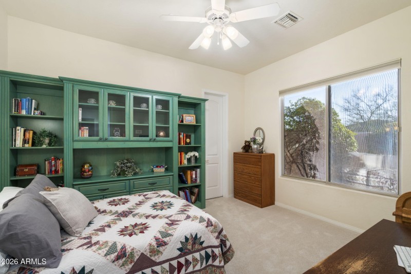Bedroom #2 with walk-in closet