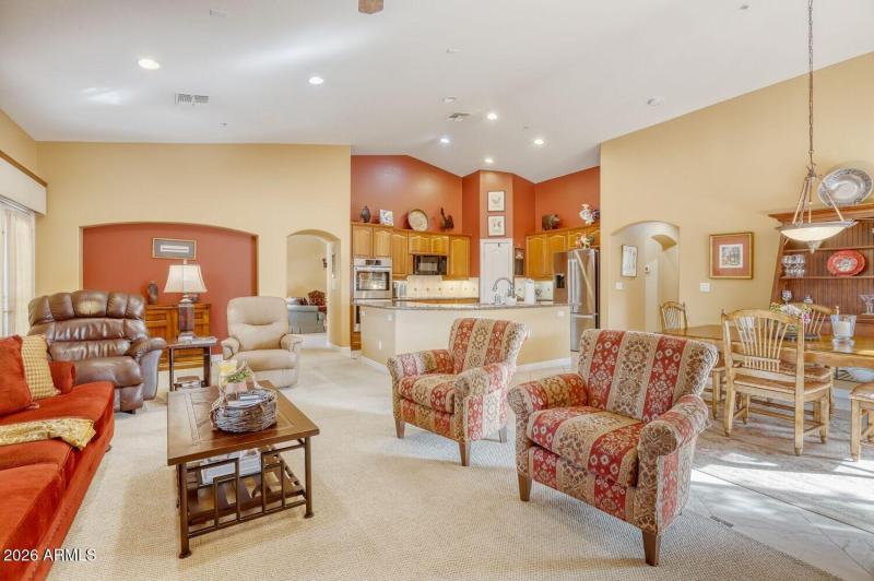 Great Room looking back to kitchen