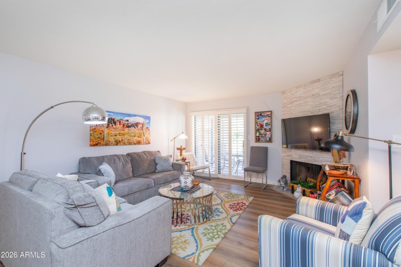 Cozy Fireplace Living