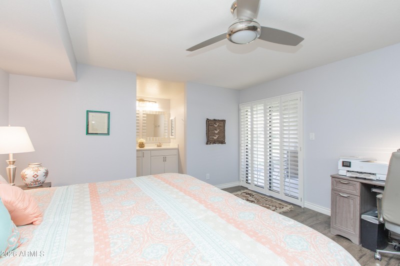 Primary Suite with Patio Access