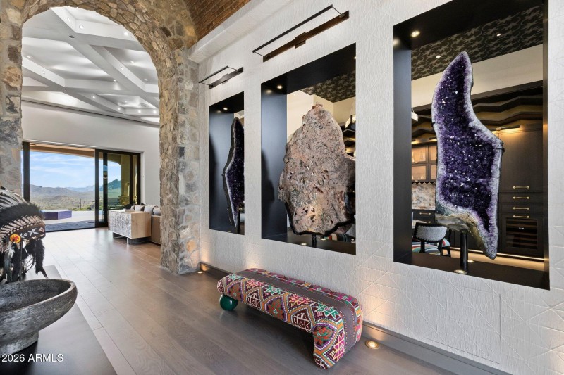 Two Deep Violet Amethyst and