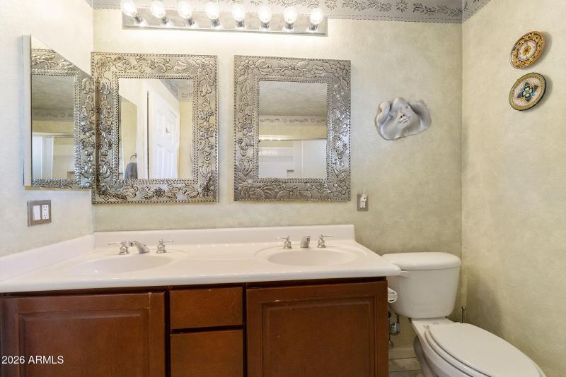 Guest Bath dual vanity