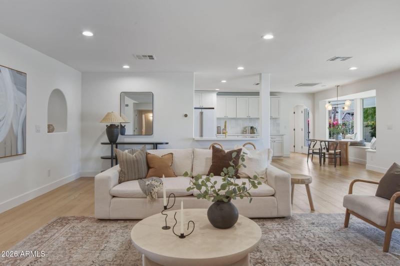 Living Room With Designer Style