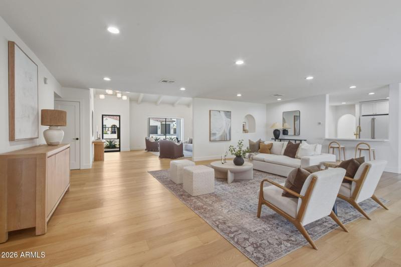 Expansive Open Living Area