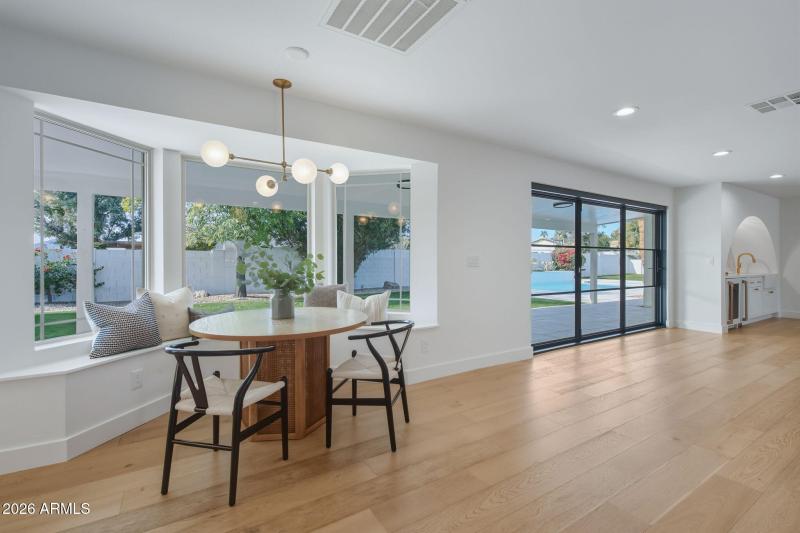 Living Room With Sliding Doors