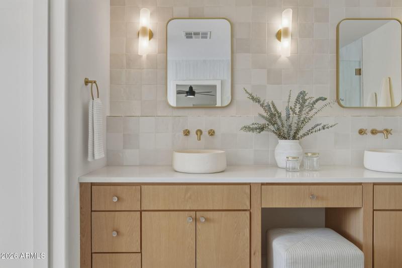 Dual Sink Bathroom Vanity