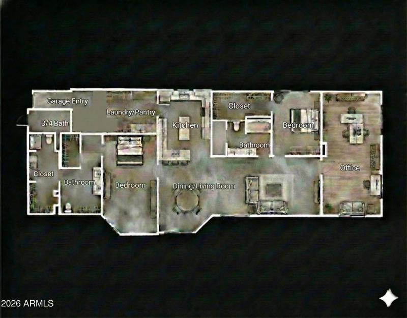3D Floorplan 1980 Koch Ranch Rd