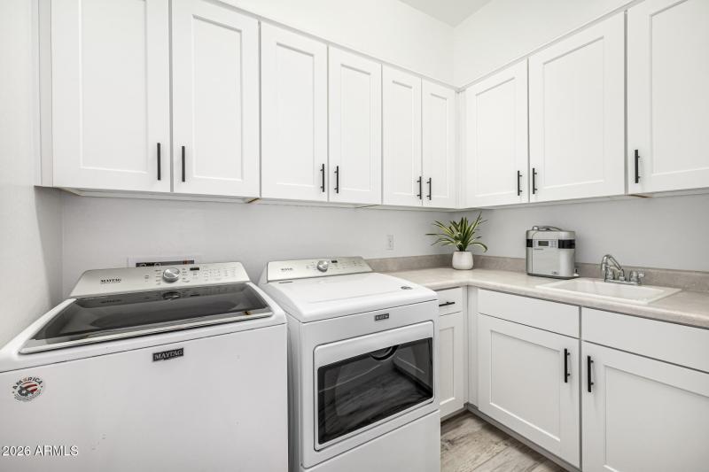Large laundry room