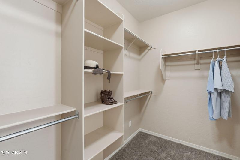 Walk-in Primary Closet