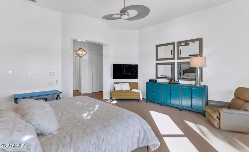 Primary Bed looking at entry