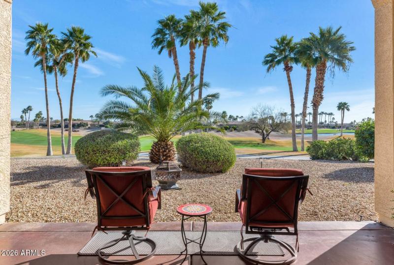 Golf Course Views from Patio