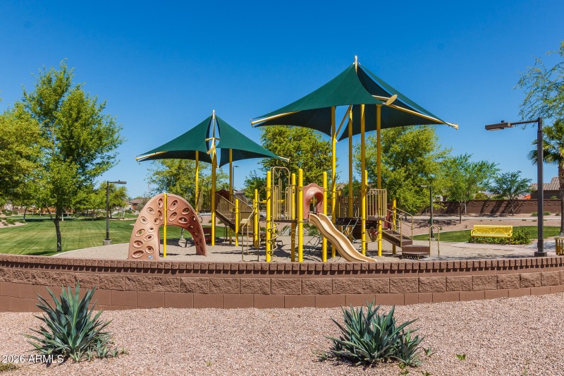 C) COMMUNITY PLAYGROUNDS