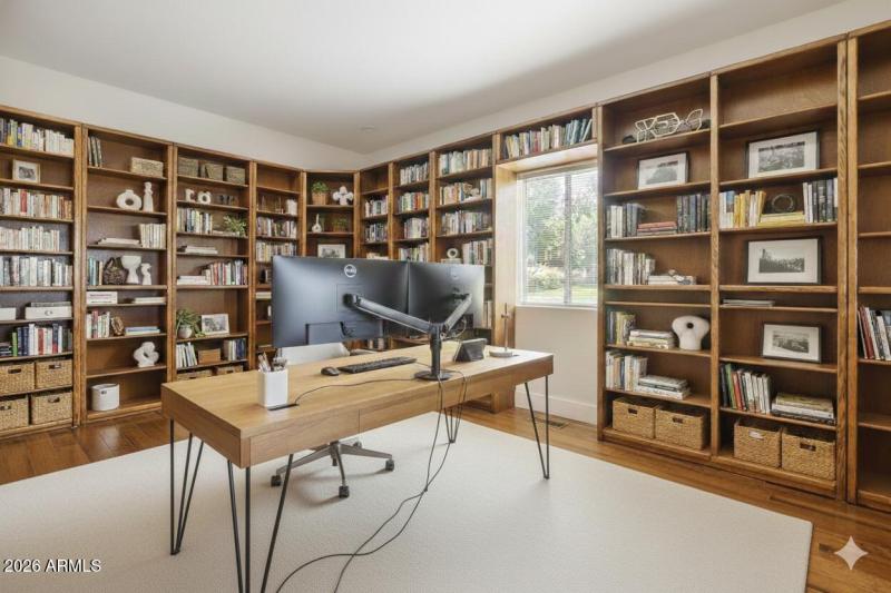 Virtually Staged Office