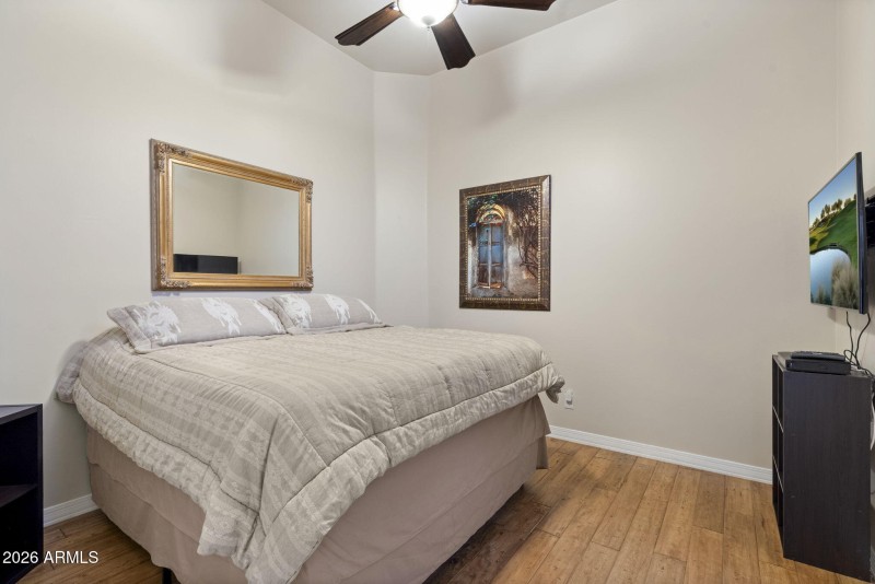 Guest Bedroom w Neutral Finishes