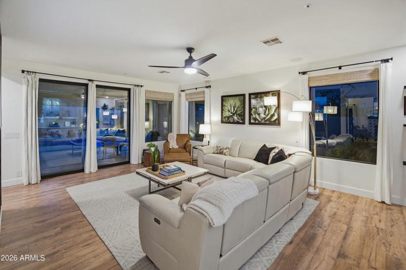 Living Room Opening to Backyard