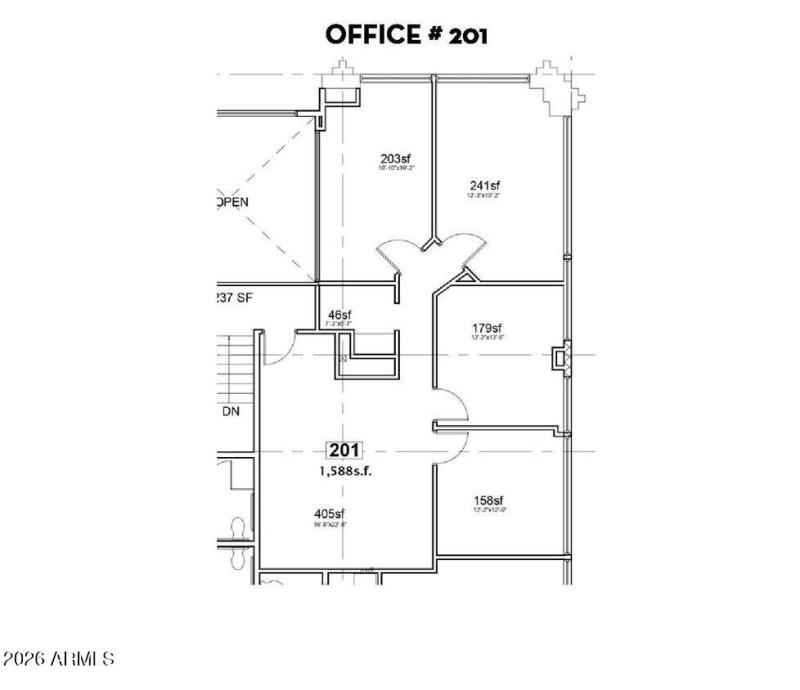 Suite 201 Floorplan