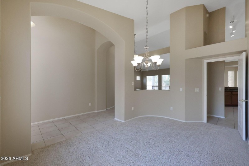 Another view of formal dining