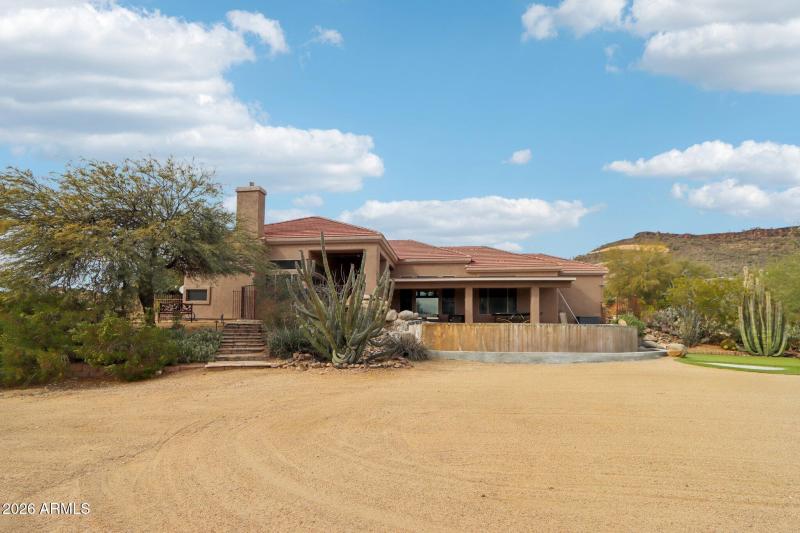 Expansive backyard space