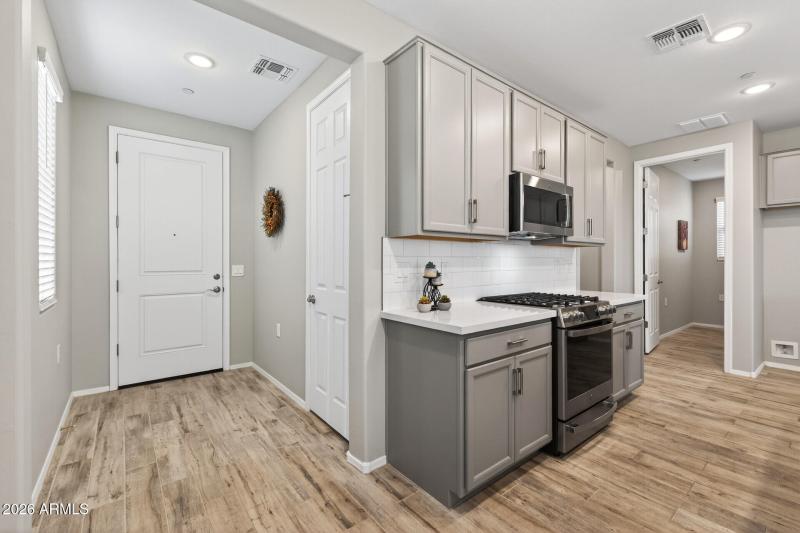 Kitchen and Entryway