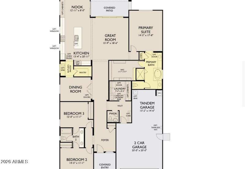 Floor plan TOPAZ MODEL