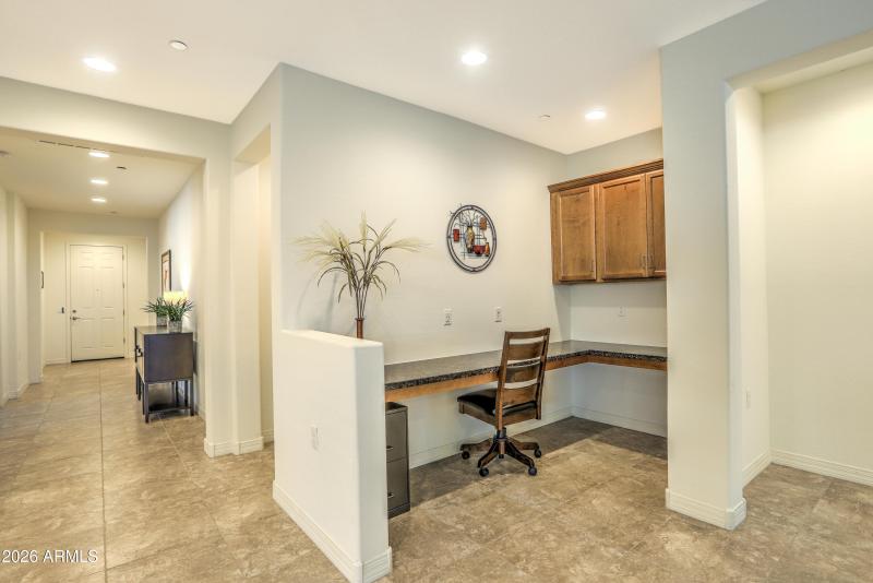 Built-in Office Area