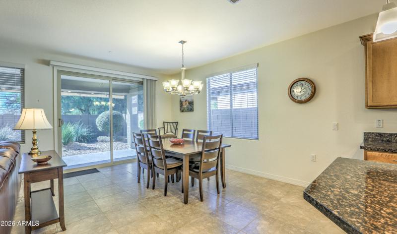 Dining Area off Kitchen