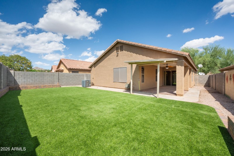 Backyard / Covered Patio