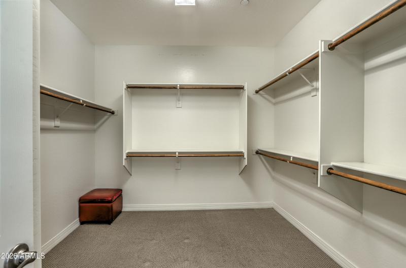 Primary Walk-In Closet
