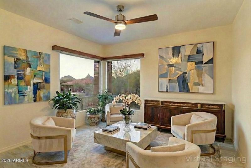 Den/Flex rooom Virtually Staged