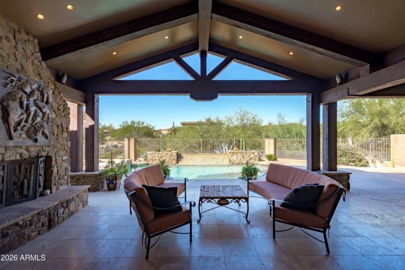 108-Covered Patio Area