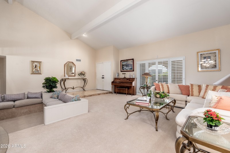 Grand Living Area Design