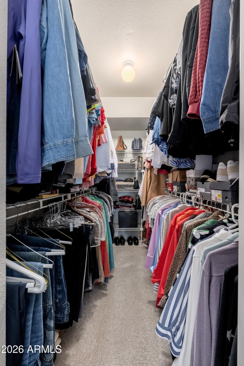 Oversized Walk-In Closet