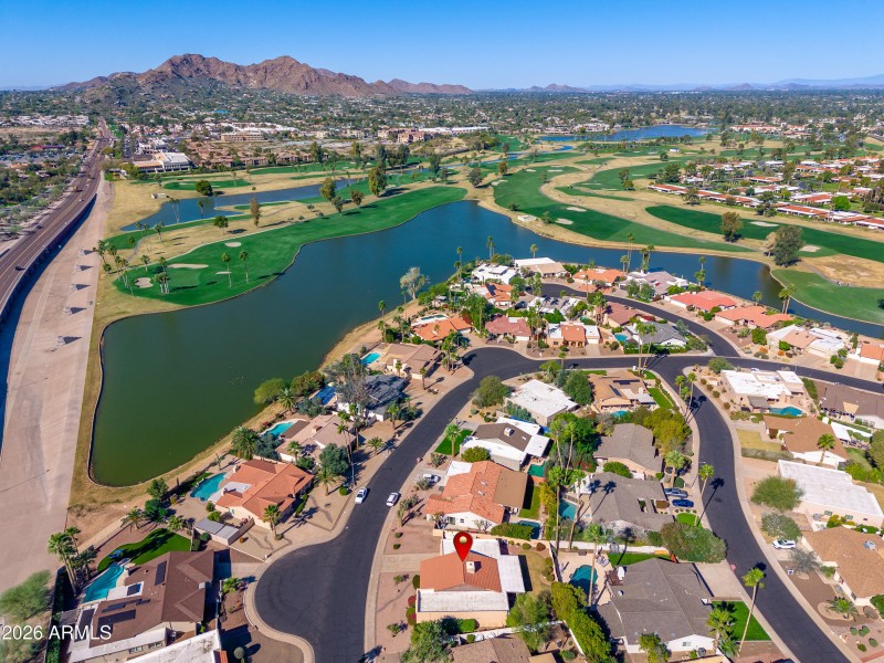 Golf & Lake Aerial Views
