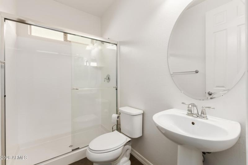 Downstairs full bath